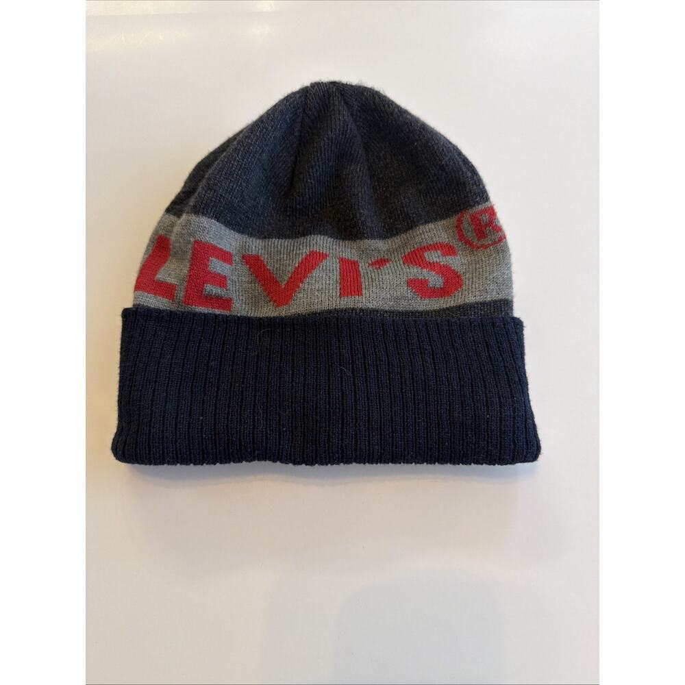 Levis Beanie Mens Navy